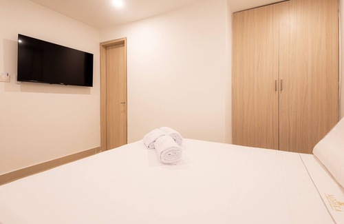 Manga Hotel | hotel casa boutique mishka habitación 103 aire tv minibar baño privado wifi