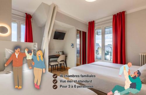Courtoisville-Sillon-Moka Hotel | Hotel Kyriad Saint Malo Centre Plage