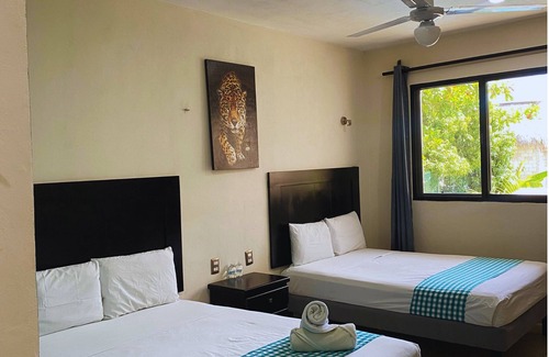 Bacalar Hotel | Hotel Luna and Studios 23 Bacalar - Free Bike Rental