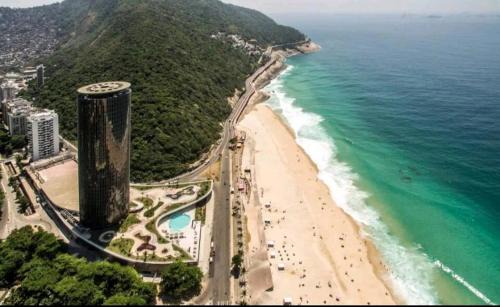 Sao Conrado Apartment | Hotel Nacional quarto luxo