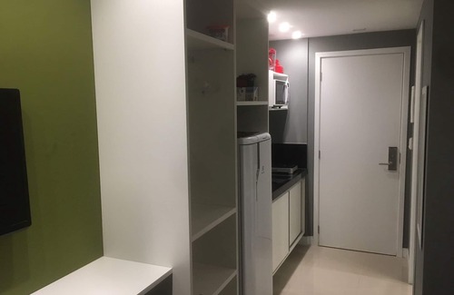 Cabo Frio Apartment | Hotel Samba 113 - Apartment with kitchen for small preparations and accommodates up to 3 guests