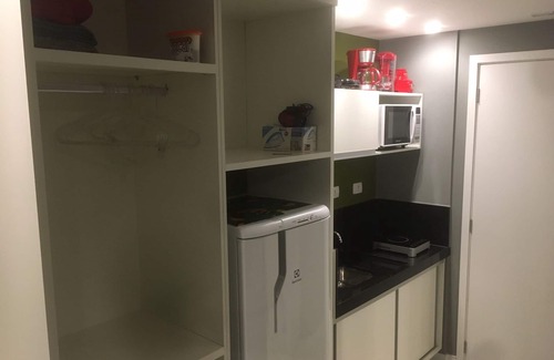 Cabo Frio Apartment | Hotel Samba 113 - Apartment with kitchen for small preparations and accommodates up to 3 guests