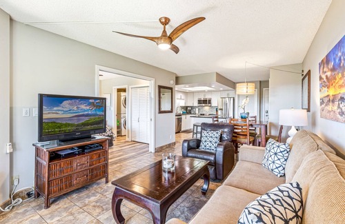 Kihei Condo | Hotel zoned-No Risk of Zoning Change! Remodeled Maui Banyan Steps to Beach/Shops