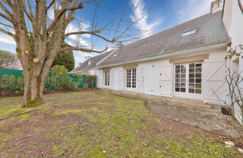 Saint-Gildas-de-Rhuys Ski Chalet | House for 8 with garden 300 m from the sea