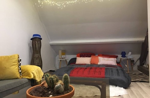 Villeneuve-Saint-Denis Bed & Breakfast | House ! Jacuzzi! 5 minutes from Disney and nature village!