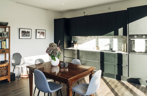 Westerholz House | House Kowloon - terrace, garden furniture, barbecue, shower room, washing machine, parking lot