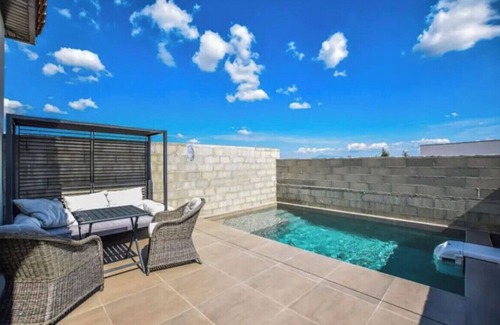 Rochefort-du-Gard House | House ventoux view, swimming pool