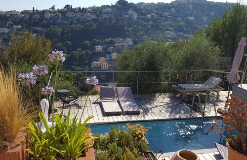 Saint Pierre de Feric Villa | House Villa contemporary view sunlit sea