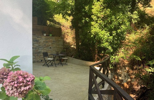 Tsagarada House | House with 120sg.m. Terraces. Privacy in the greenery with a view of the Aegean