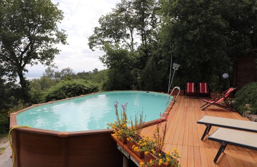 Tuoro sul Trasimeno Villa | House with garden and panoramic view over Lake Trasimeno