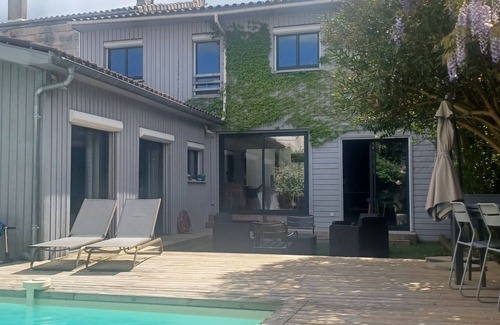 Saint Seurin - Fondaudege House | House with pool in downtown Bordeaux
