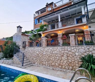 Jesenice Villa | House with private pool, sauna, basket, football field