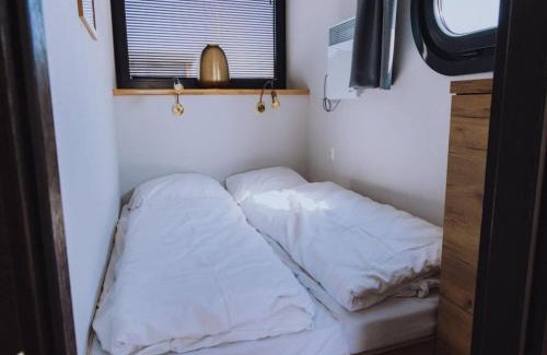 Municipality of Uitgeest Boat Rental | Houseboat at Marina with Lake Views