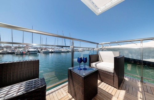 Alghero Boat Rental | Houseboat Blue Zone 60 sqm 3 minutes from beach and downtown
