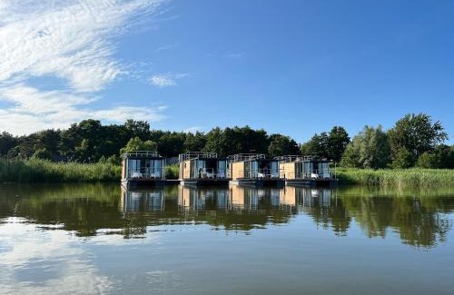 Mielno Boat Rental | Houseboat in azy near Lake Jamno & Sea