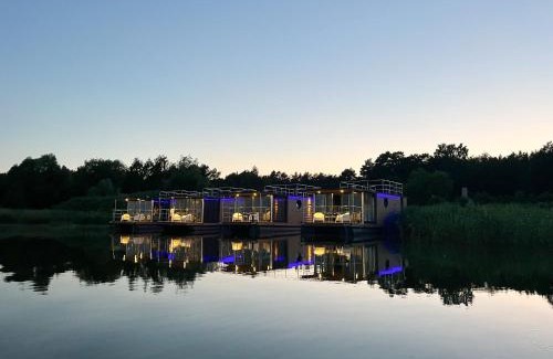 Mielno Boat Rental | Houseboat in azy near Lake Jamno & Sea