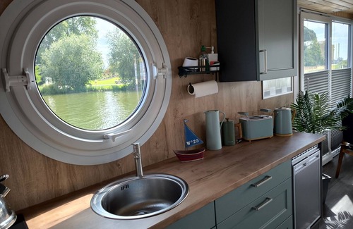 Muritz Boat Rental | Houseboat River Loft, Klink, Müritz - Houseboat River Loft