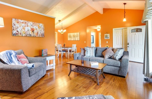 Howard House | Howard Vacation Rental w/ Grill, Fire Pit & Yard!