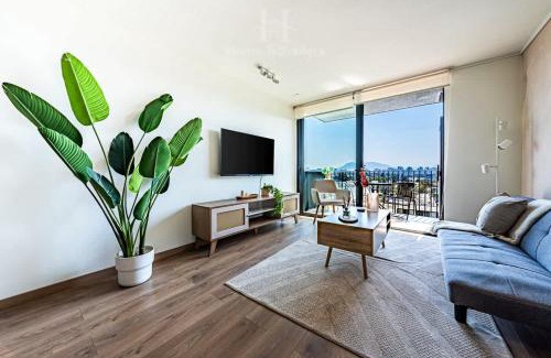 Nunoa Apartment | HT Depto a Pasos del Estadio con Estacionamiento