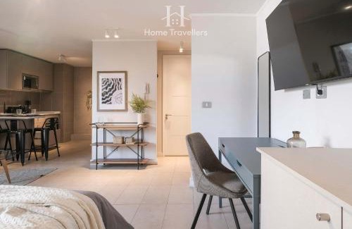Nunoa Apartment | HT Lujoso Estudio a pasos del Mall Plaza Egana