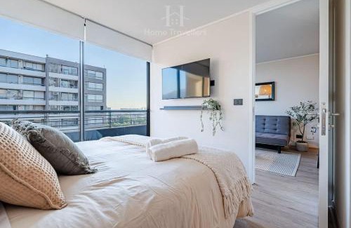 Nunoa Apartment | HT Maravilloso Depto en Nunoa con Estacionamiento