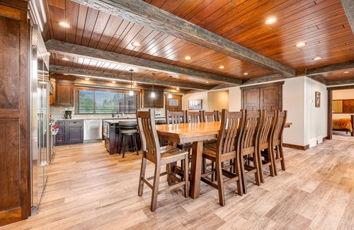 Deadwood House | Huge home w/private hot tub, rec room, gas fireplace, firepit, grill, 2 kitchens