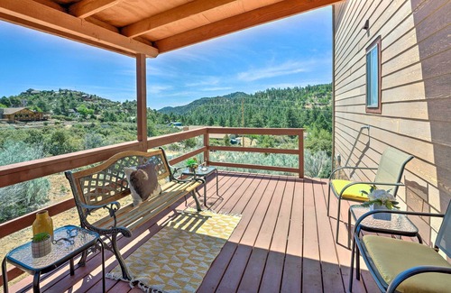 Kingman Cabin | Huge Hualapai Cabin w/ Patio Above Kingman!