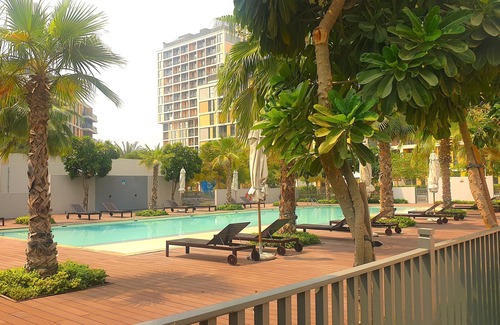 Dubai Production City Apartment | Huge Pool at Luxurious Community & Resort Amenities