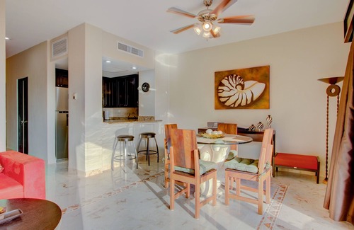 Playacar Fase I Condo | Huge true Beachfront condo, gated resort- full resort activities , 2 balconies