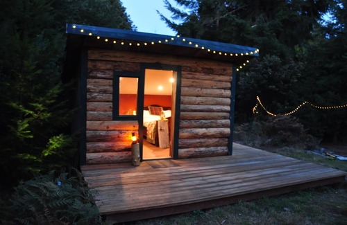 Blue Lake Cabin | Humboldt Glamping! A unique experience. Your very own private camp! Cabin & Tent