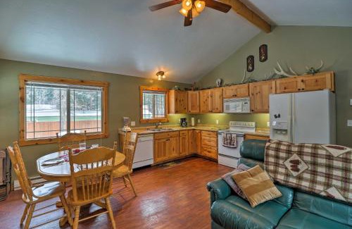 Whitefish House | Hungry Horse Cabin Deck, Fire Pit, Near Glacier!