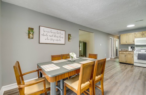 Winona House | Huntsville Vacation Rental w/Fire Pit