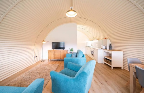 Crieff Apartment | Hut 37 at Cultybraggan Camp