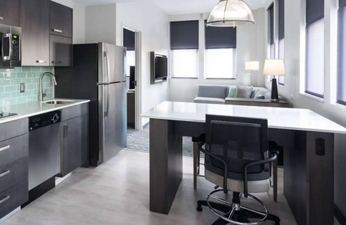 Exchange Place Hotel | Hyatt House - Suite, 1 King Bed with Sofa bed (One Bedroom)