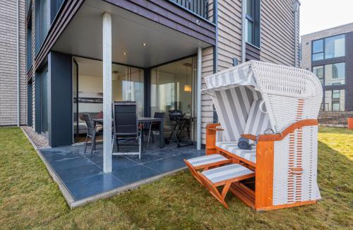 Marienleuchte Apartment | Hygge – Familienfreundliche Ferienwohnung mit Garten & Meerblick