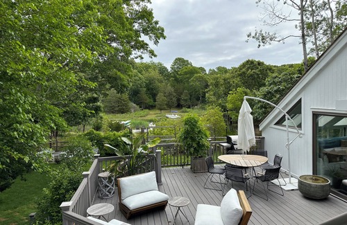 Springs Villa | Iconic Charles Moore Springs home with dock and our home is pet-friendly