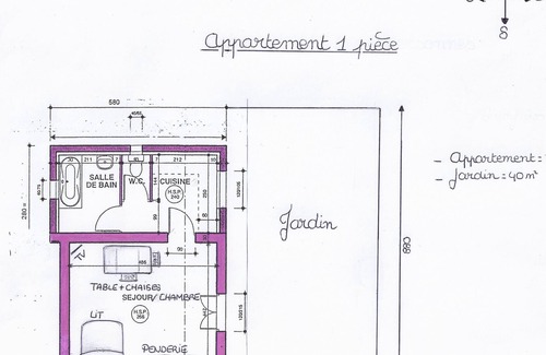 Serra-di-Ferro Apartment | ❤ Ideal for a couple, quiet with private garden, Cupabia beach 5 minutes