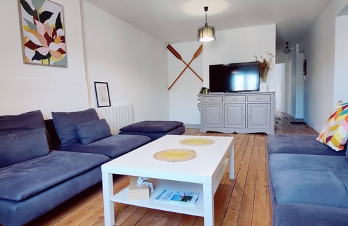 Granville Apartment | Ideal for families in the center of Granville