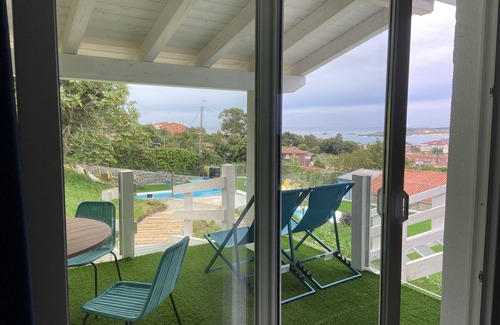 Isla Cottage | ideal house for families with terraces overlooking the sea and swimming pool