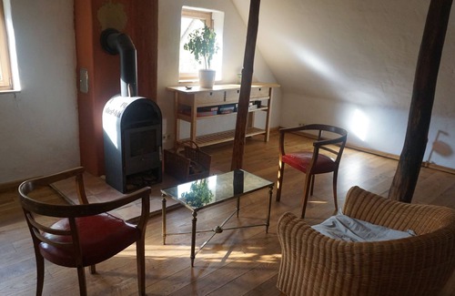 Borgholzhausen Apartment | Idyllic apartment with access to forest, pastures and meadows.