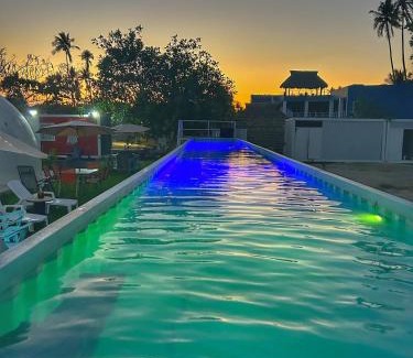 Barra de Navidad Apartment | Iglú Simbad con vista al cielo