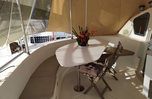 Le Marin Boat Rental | Imagine972 Martinique Bateau Hotel à Quai le Marin 3 Cabins 3 S.d.B 6 pers max
