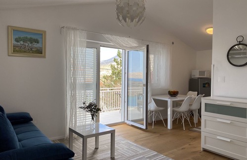 Karlobag House | Imanje uz plažu sa tenis igralištem i bazenom: Unit A2