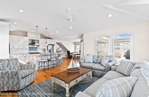 Harvey Cedars House | Immaculate Pool/Elevator 5 bedroom, 4 bath home w/outdoor living space/fire pit