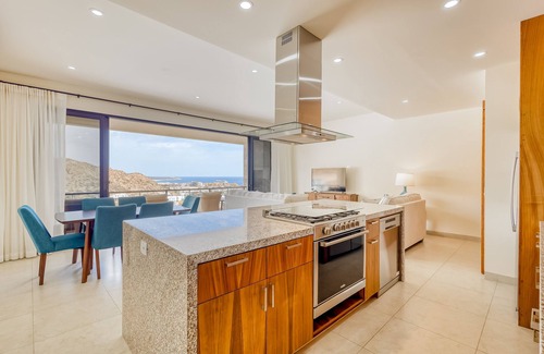 Libertad Apartment | Immaculate stay with stunning views, balcony, plus on-site pool & gym