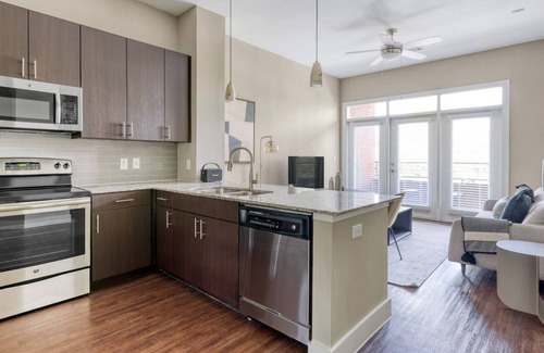 Mueller Apartment | Impeccable Mueller 1BR w/ Pool, W/D & Gym, nr park, by Blueground