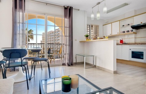 Carihuela Apartment | Imperial Puerto 4B - Terrace, Swimming Pool, 200m from the beach, SEA VIEWS