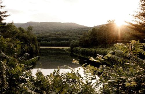 North Woodstock Other | Impressive Romantic Safari Tent with Outdoor Sauna in New Hampshire