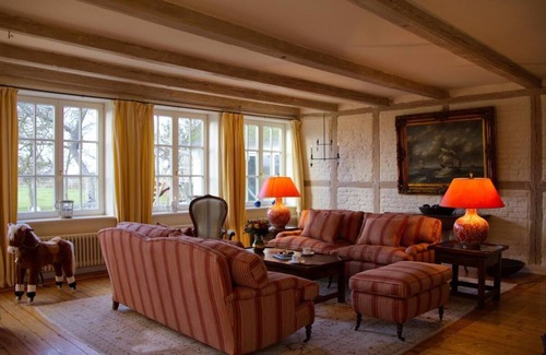 Fehmarn Cottage | Inselblume 84 - Luxury vacation house with thatched roof in the countryside
