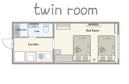 Nishijin Apartment | INA HOUSE Nijojo